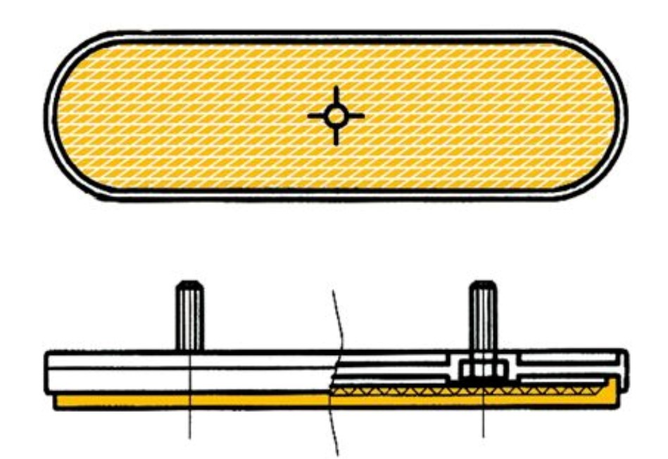 VICMA Reflex 8161 8161 VICMA reflex röd Mercedes VITO