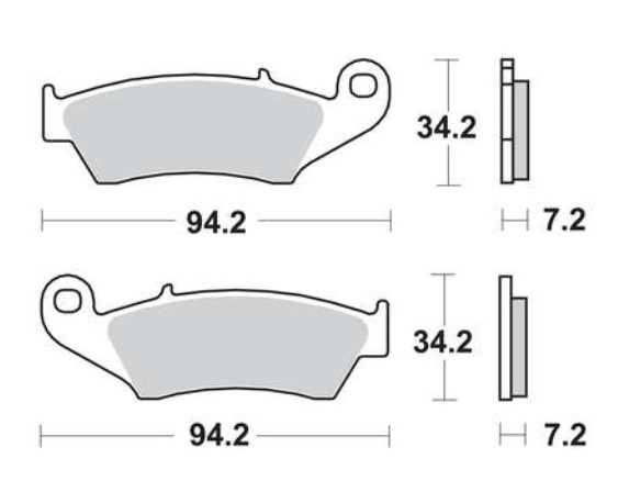 VICMA Brzdové doštičky/platničky P10744 VICMA Športové brzdové doštičky P10744 skúsenosti