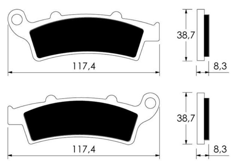 VICMA Kit pastiglie freni P10754 P10754 costo Pastiglie dei freni FORD FOCUS VICMA