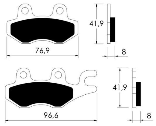 VICMA Kit pastiglie freni P10790 P10790 Pastiglie dei freni VICMA FORD FOCUS costo