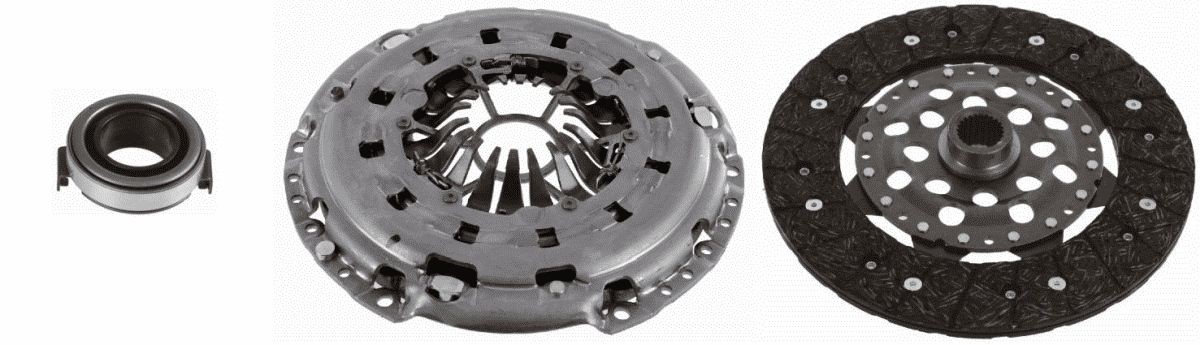SACHS Kopplingssats 3000 951 586 SACHS 3000 951 586 Kopplingssats HONDA Vamos (HM_, HJ_) 0.7 (HM1, HM3, HJ1) 45 hk 2001