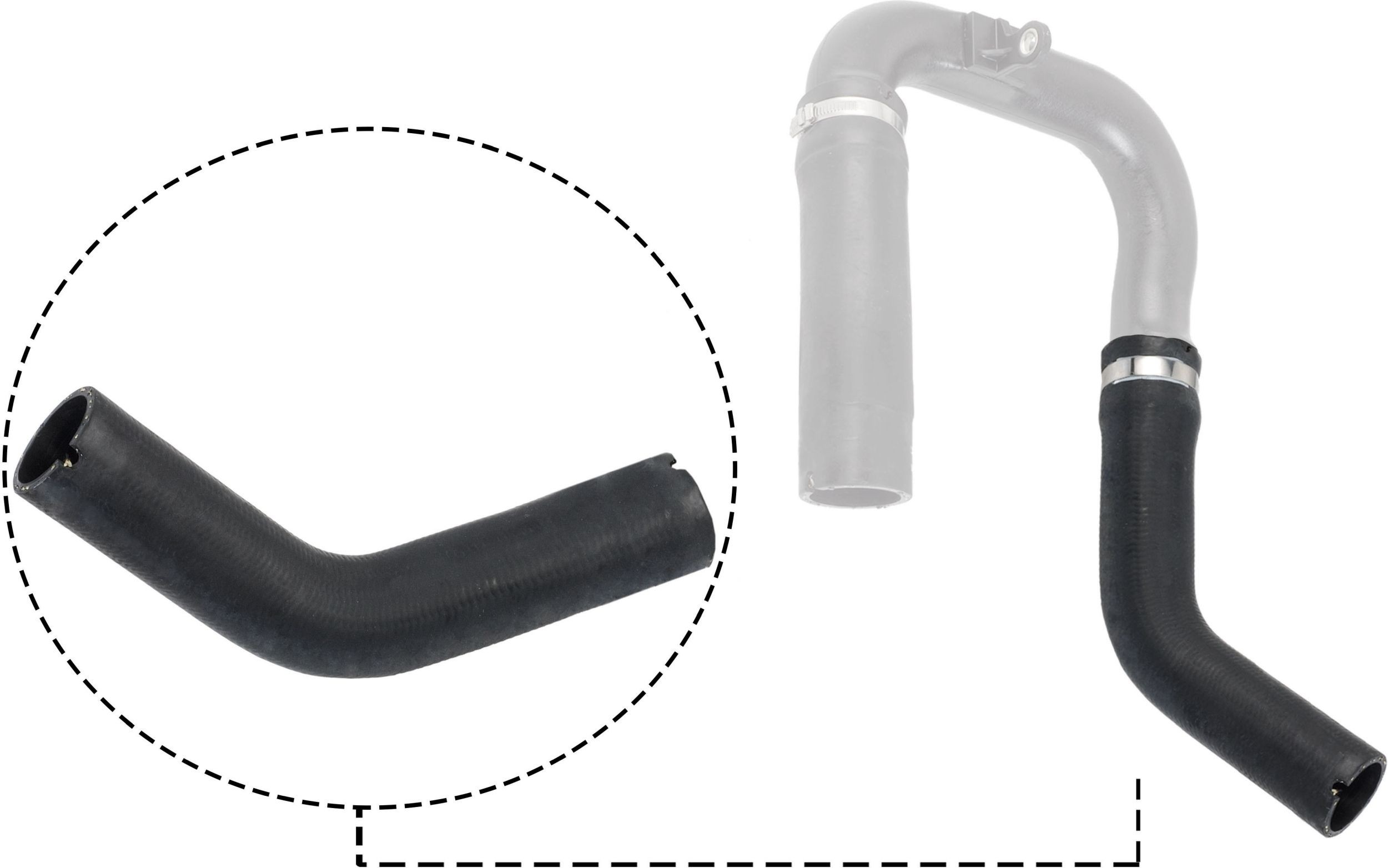 GATES Ahdinletku 09-0476 09-0476 GATES Ahtoputki FIAT FIORINO