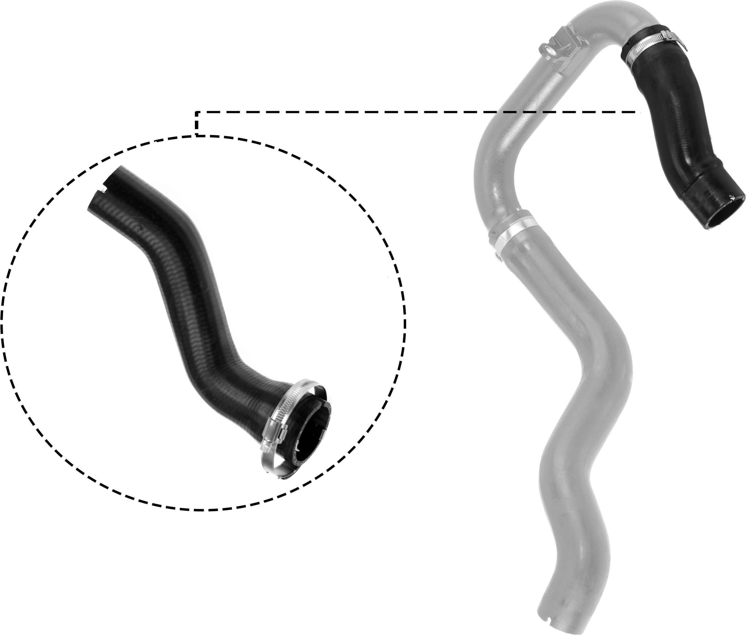 GATES Pūtes sistēmas gaisa caurule 09-0480 GATES 09-0480 Pūtes sistēmas gaisa caurule Fiat Punto Evo cena