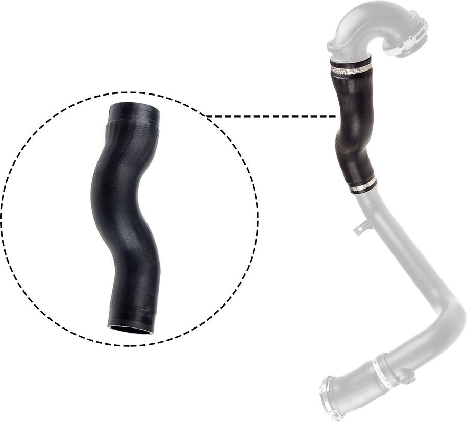 GATES Ahdinletku 09-0697 09-0697 GATES Ahtoputki SAAB 96