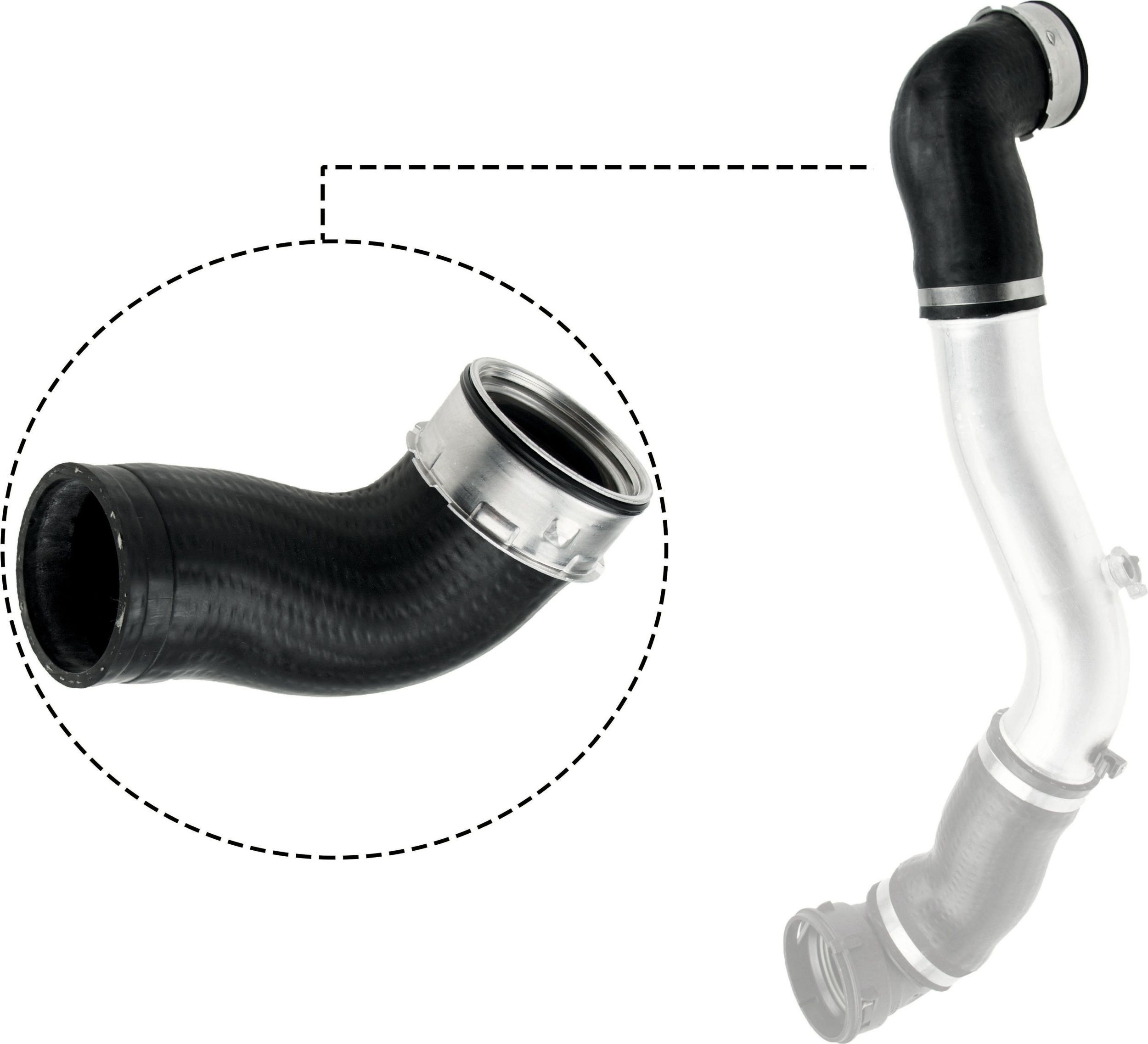 GATES Laddluftslang 09-0726 09-0726 GATES intercooler slang BMW X6