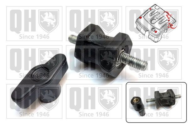 Motorafdækning QUINTON HAZELL EM4449R QUINTON HAZELL EM4449R: Motor-afdækning undervogn Peugeot 106 1999