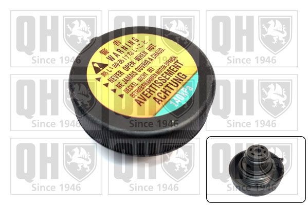 QUINTON HAZELL Τάπα κλεισίματος, δοχείο ψυκτικού υγρού FC563 QUINTON HAZELL FC563 Τάπα δοχείου παραφλού Toyota Hilux N30 σε χαμηλές τιμές