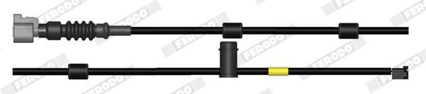 FERODO Waarschuwingscontact, remvoering- / blokslijtage FWI432 FERODO FWI432 Remblokslijtage indicator Lexus GS 2 originele prijs