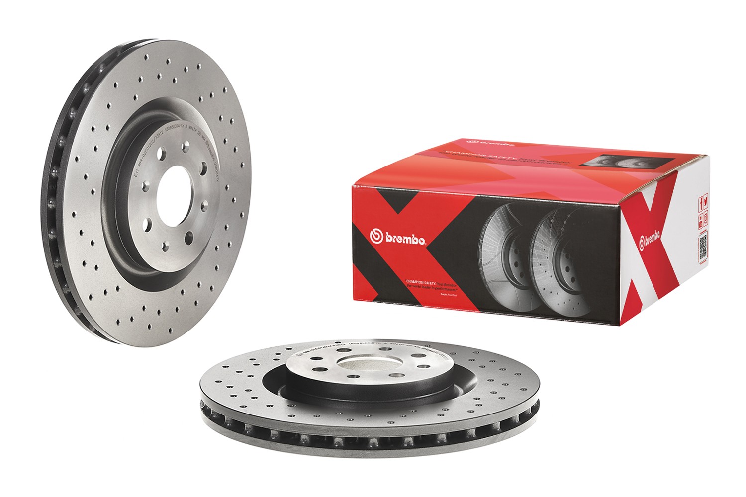 BREMBO Piduriketas 09.8004.7X BREMBO 09.8004.7X Sport pidurikettad Fiat GRANDE PUNTO originaal