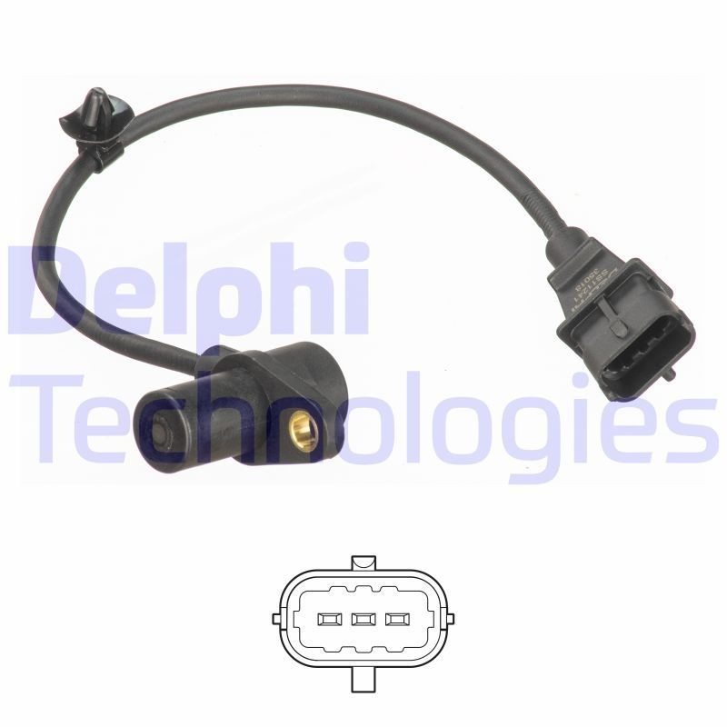 DELPHI Σηματοδ. παλμών, στροφ. άξονας SS11241 Αισθητήρες στροφών DELPHI i30 SS11241 φθηνά