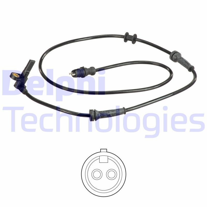 ABS sensor DELPHI SS20576 DELPHI SS20576 2004 ALFA ROMEO GTV abs sensor replacement
