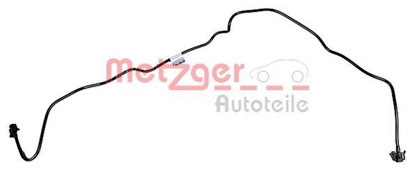 METZGER Kølerslange 2420504 Kølerslange Fiat 270_ 2420504 METZGER