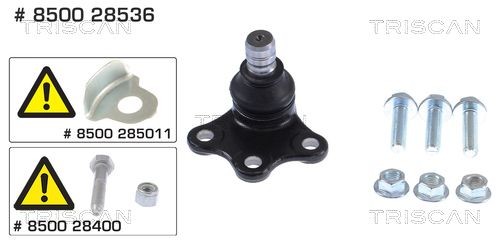 TRISCAN Pallonivel 8500 28536 8500 28536 TRISCAN Alapallonivel Peugeot 301 hinta