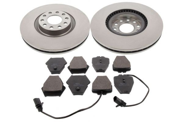 Kit de travões MAPCO 47835 MAPCO 47835 Pastilhas e discos de travão AUDI A6 2003