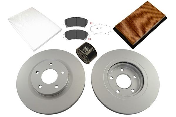 KAVO PARTS Σετ ανταλλακτικών, σέρβις KSK-6502 KSK-6502 Σετ φίλτρων DAEWOO NUBIRA KAVO PARTS