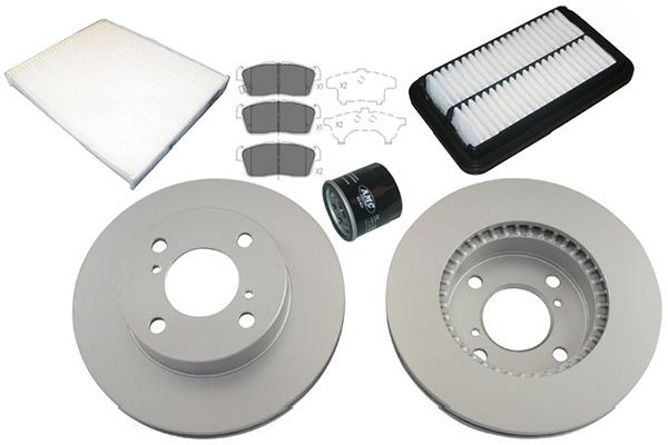 KAVO PARTS Σετ ανταλλακτικών, σέρβις KSK-8501 KSK-8501 Σετ φίλτρων DAEWOO NUBIRA KAVO PARTS