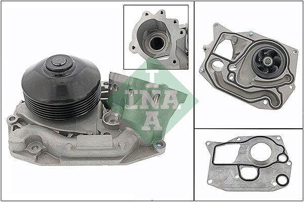 Waterpomp INA 538 0802 10 INA 538 0802 10: Koelvloeistofpomp BMW 5-serie 2020