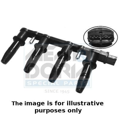 MEAT & DORIA Ignition coil 10480E Fiat DOBLO MEAT & DORIA ignition coil 10480E