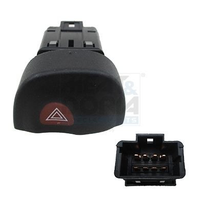 MEAT & DORIA Διακόπτης φώτων έκτακτης ανάγκης 23640 23640 Διακόπτης φώτων έκτακτης ανάγκης DACIA SANDERO MEAT & DORIA