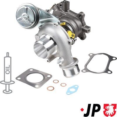 Turbocompressor JP GROUP 3317401100 JP GROUP 3317401100 Turbocompressor Fiat GRANDE PUNTO 2017