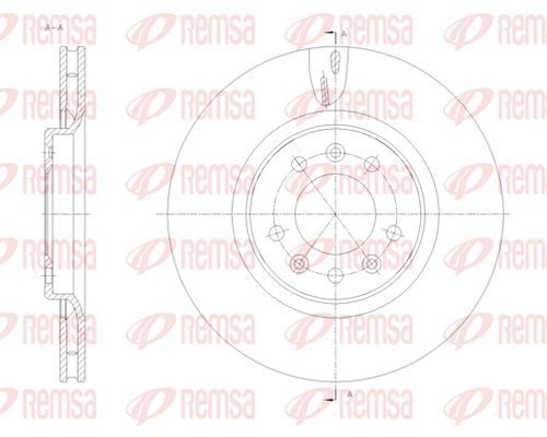 KAWE Bremseskive 61776 10 61776 10 Sportsbremseskiver TOYOTA AURIS KAWE