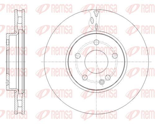 KAWE Piduriketas 61788 10 61788 10 Sport pidurikettad MERCEDES-BENZ B-klass KAWE