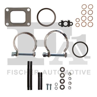 FA1 Kit de montagem, turbocompressor KT330710 FA1 KT330710 Kit de montagem turbocompressor Fiat Ducato 250 Minibus a um preço acessível