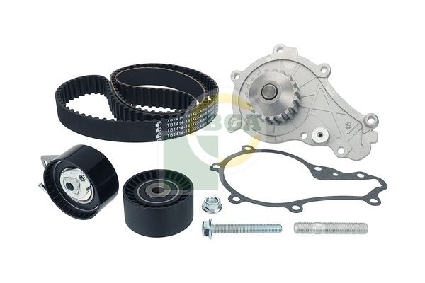 BGA Kit cinghia distribuzione, pompa acqua TB1414CPK TB1414CPK Kit cinghia di distribuzione CHEVROLET CORVETTE BGA costo