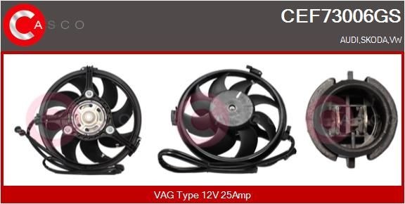 CASCO Μοτέρ, βεντιλατέρ ψυγείου CEF73006GS CASCO CEF73006GS Μοτέρ, βεντιλατέρ ψυγείου Octavia I Van / Combi (1U5) τιμες