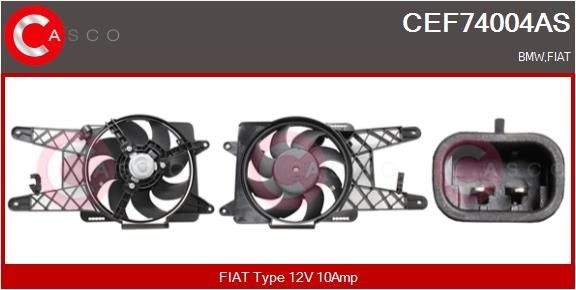 CASCO Elektromotor vetráka chladiča CEF74004AS CASCO CEF74004AS Elektromotor vetráka chladiča Suzuki Vitara LY cena