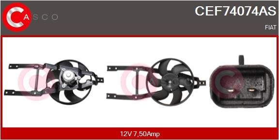 CASCO Elektromotor vetráka chladiča CEF74074AS CASCO CEF74074AS Elektromotor vetráka chladiča Volvo 343 cena