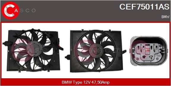 CASCO Elektrische motor, radiateurventilator CEF75011AS CASCO CEF75011AS Elektrische motor, radiateurventilator BMW E28 prijs