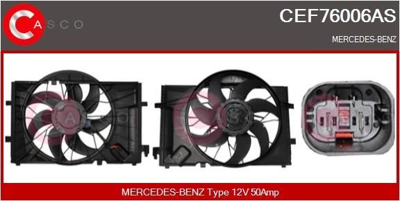 CASCO Electric Motor, radiator fan CEF76006AS Porsche 997 Electric motor, radiator fan CEF76006AS CASCO