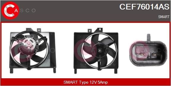 CASCO Kjølevite, radiator CEF76014AS CASCO CEF76014AS Elektromotor, radiator ventilator Daewoo Nubira KLAN til en fordelagtig pris