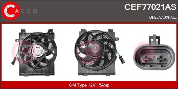 CASCO Elektromotor, kølerventilator CEF77021AS CASCO CEF77021AS Royale Sedan Elektromotor, kølerventilator pris