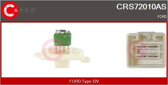 CASCO Resistenza ventola abitacolo CRS72010AS CASCO CRS72010AS Resistenza ventilatore abitacolo Mitsubishi ASX GA0 prezzo