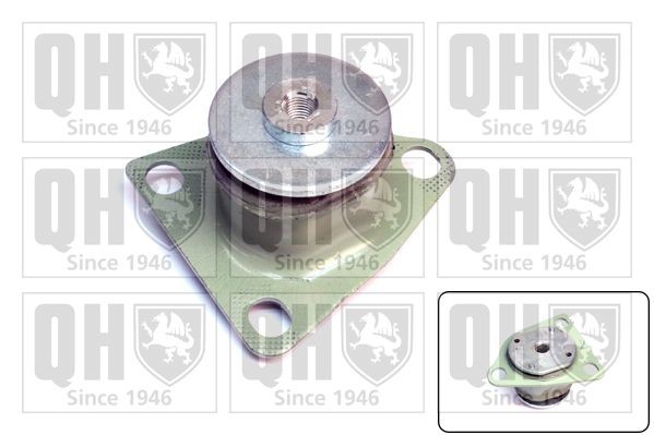 QUINTON HAZELL Support / suspension, plot de berceau / Support d'agrégats EM2428 Audi 80 Support d'essieu QUINTON HAZELL EM2428