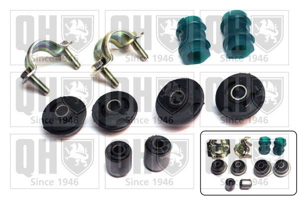 QUINTON HAZELL Kit de reparação, apoio da barra estabilizadora EMBK2066 QUINTON HAZELL EMBK2066 Casquilho da barra estabilizadora Cadillac DEVILLE originais