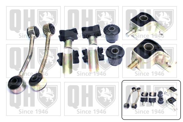 QUINTON HAZELL Σετ επισκευής, έδρανο σταθεροποιητή EMBK2256 QUINTON HAZELL EMBK2256 γνήσια Μπαράκια ζαμφόρ Peugeot 405 15B κόστος