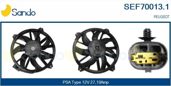 SANDO Puhallinmoottori, jäähdytituulet. SEF70013.1 SANDO SEF70013.1 Peugeot 406 Sedan puhallinmoottori, jäähdytin vaihto hinta
