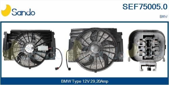 SANDO Μοτέρ, βεντιλατέρ ψυγείου SEF75005.0 SANDO SEF75005.0 Μοτέρ, βεντιλατέρ ψυγείου BMW Z3 E36 τιμες
