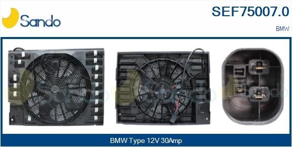 SANDO Elektromotor vetráka chladiča SEF75007.0 SANDO SEF75007.0 Elektromotor vetráka chladiča BMW X1 E84 cena