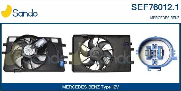 SANDO Elektrimootor, radiaatoriventilaator SEF76012.1 Elektrimootor, radiaatoriventilaator SANDO CLA SEF76012.1 odav