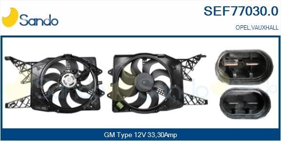 SANDO Elektromotor, kølerventilator SEF77030.0 SANDO SEF77030.0 Royale Sedan Elektromotor, kølerventilator originale pris
