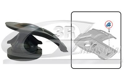 Motorsteunlager 3RG 83273 3RG 83273 Motorsteunrubber PEUGEOT EXPERT 2017