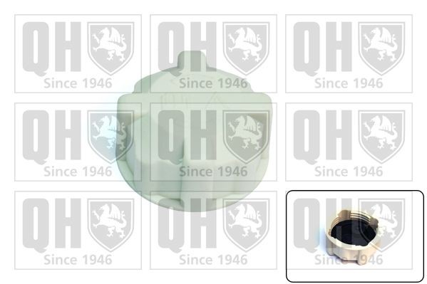QUINTON HAZELL Vāciņš, Dzesēšanas šķidruma rezervuārs FC509 QUINTON HAZELL FC509 Dzesēšanas šķidruma vāks Audi A1 orģinālās