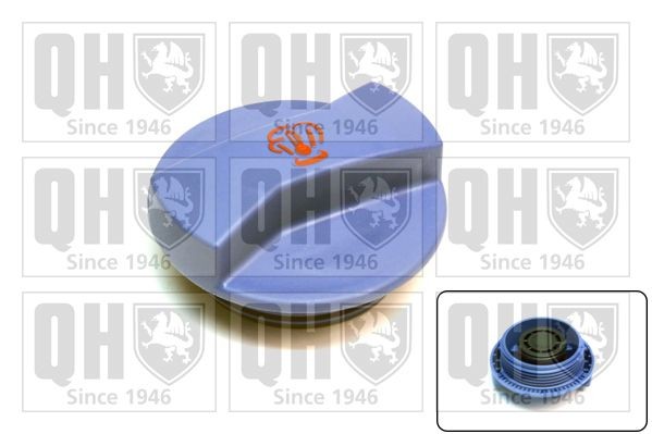 QUINTON HAZELL Tampa de fecho, recipiente de líquido de refrigeração FC513 FC513 Tampa depósito do líquido de refrigeração PORSCHE 924 QUINTON HAZELL