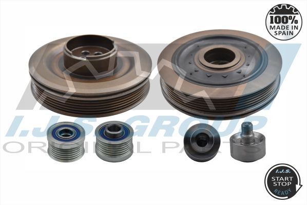 IJS GROUP Puleggia cinghia albero a gomiti 17-1305KIT 17-1305KIT Puleggia albero motore MERCEDES-BENZ Classe B IJS GROUP costo