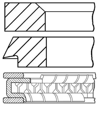 GOETZE ENGINE Stempelringsett 08-404100-00 GOETZE ENGINE 08-404100-00 Stempelringsett