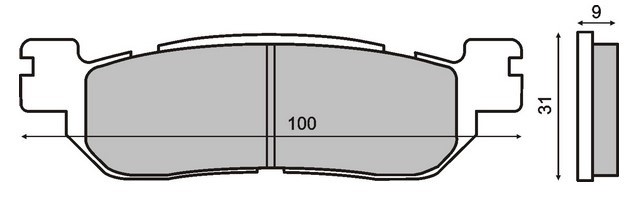 RMS Bremseklosser 22 510 2660 Bremseklosser BMW RMS 22 510 2660
